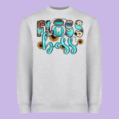 Floss Boss Heavyweight Sweatshirt Designed By Jahusdesignshop