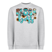 Heather Grey floss boss Heavyweight Sweatshirt - JahusDesignShop