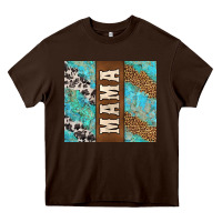 Chocolate Brown western mama Heavy Core Tee - Jasminsmagicworld