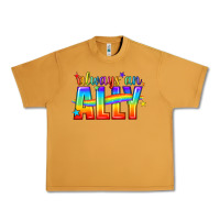 Peanut Butter Always An Ally Pride LGBTQ Urban Heavy Tee - BundleAndBundleShop
