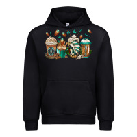 Black indian headdress coffee cups Urban Hoodie - Jasminsmagicworld