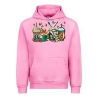 Fuchsia Pink indian headdress coffee cups Urban Hoodie - Jasminsmagicworld