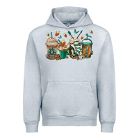Heather Grey indian headdress coffee cups Urban Hoodie - Jasminsmagicworld
