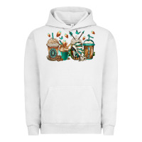 Pigment Lunar Rock indian headdress coffee cups Urban Hoodie - Jasminsmagicworld