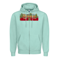 Seafoam chingona Zipper Hoodie - JahusDesignShop