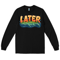 Black Later Long Sleeve Tee - CowhideDigitalArt