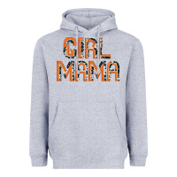 Heather Grey Girl mama Heavyweight Hoodie - JahusDesignShop