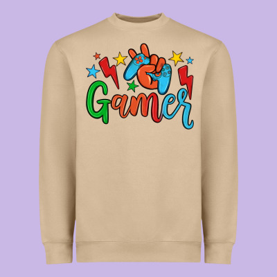 Gamer Heavyweight Sweatshirt Designed By Jahusdesignshop