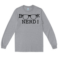 Heather Grey b k nerd Long Sleeve Tee - Bettercallsaul