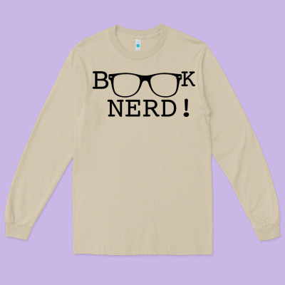 B K Nerd Long Sleeve Tee Designed By Bettercallsaul