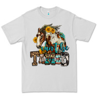 Dove Grey can't be tamed horse Premium Tee - OliviaCreatesArt