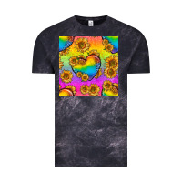Cloud Black Pride lgbtq leopard hearts and sunflowers seamless Vintage Tee - BundleAndBundleShop