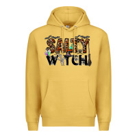 Antique Gold salty witch Premium Hoodie - CowhideDigitalArt