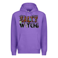 Purple salty witch Premium Hoodie - CowhideDigitalArt