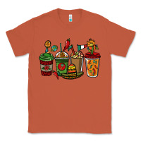 Copper Mexican coffee cups Mexico Classic Tee - HowdyJamesFarm