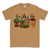 Toasted Coconut Mexican coffee cups Mexico Classic Tee - HowdyJamesFarm