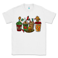 White Mexican coffee cups Mexico Classic Tee - HowdyJamesFarm