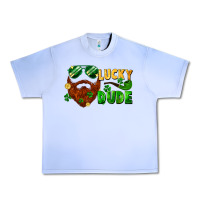 Grape Ice lucky dude saint patrick's bearded man Urban Heavy Tee - FaDigitalArtStudio