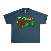 Midnight Navy lucky dude saint patrick's bearded man Urban Heavy Tee - FaDigitalArtStudio