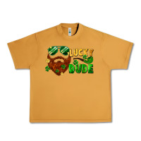 Peanut Butter lucky dude saint patrick's bearded man Urban Heavy Tee - FaDigitalArtStudio