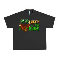 Pigment Black lucky dude saint patrick's bearded man Urban Heavy Tee - FaDigitalArtStudio