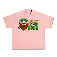 Salmon lucky dude saint patrick's bearded man Urban Heavy Tee - FaDigitalArtStudio