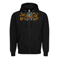 Black howdy heifer Zipper Hoodie - JahusDesignShop