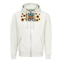 Oatmeal Heather howdy heifer Zipper Hoodie - JahusDesignShop
