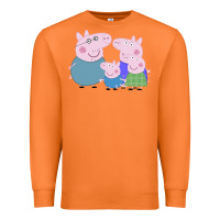 Carrot peppa pig family Premium Sweatshirt - artisFamous