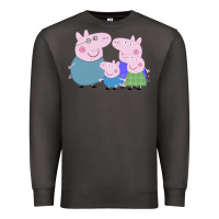 Smoke peppa pig family Premium Sweatshirt - artisFamous