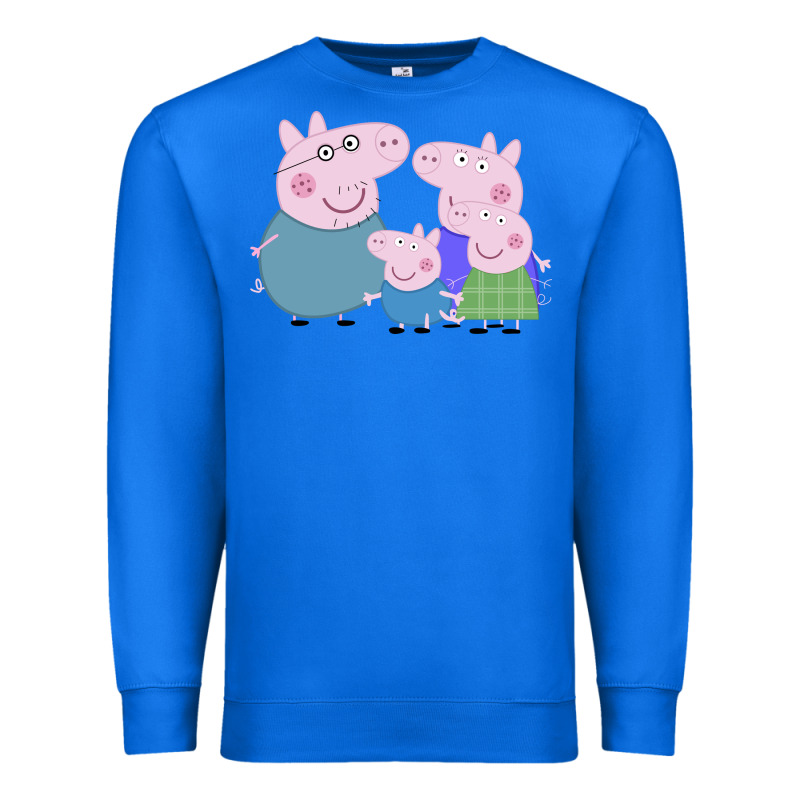 Peppa Pig Family Premium Sweatshirt by artisFamous | Teevron