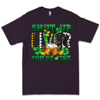 Plum Shut up liver you're fine Premium Tee - CowGirlArtShop