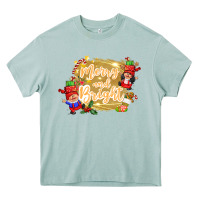 Arona merry and bright gnome Heavy Core Tee - CowGirlArtShop