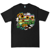 Black Connecticut State Map Premium Tee - RanaPortraitStore