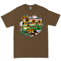 Cacao Connecticut State Map Premium Tee - RanaPortraitStore