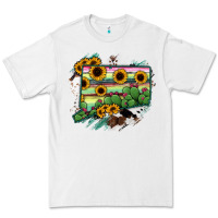 White Connecticut State Map Premium Tee - RanaPortraitStore