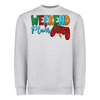 Heather Grey weekend plans Heavyweight Sweatshirt - JahusDesignShop