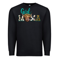 Black girl mama Premium Sweatshirt - JahusDesignShop