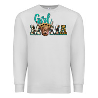 Dove Grey girl mama Premium Sweatshirt - JahusDesignShop
