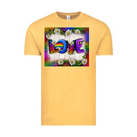 Vintage Mustard Western Love LGBTQ Tumbler Vintage Tee - BundleAndBundleShop