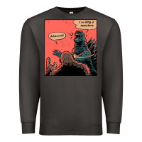 Smoke i am king of monsters Premium Sweatshirt - artisFamous