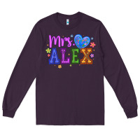 Plum mrs Long Sleeve Tee - CowhideDigitalArt