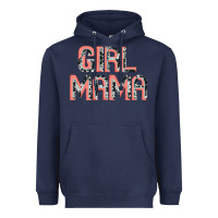 Navy girl mama Artistshot Heavyweight Hoodie - JahusDesignShop