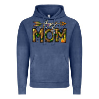 Vintage Denim Boy Mom Vintage Hoodie - CowhideDigitalArt