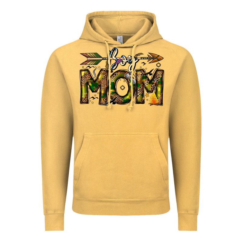 Boy Mom Vintage Hoodie by CowhideDigitalArt | Teevron
