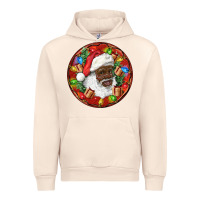 Sandshell Black Santa Christmas Urban Hoodie - RanaPortraitStore