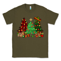 Army Green Mexican Christmas trees Mexico Classic Tee - HowdyJamesFarm