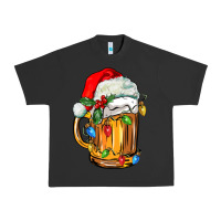 Pigment Black christmas beer Urban Heavy Tee - FaDigitalArtStudio