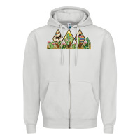 Dove Grey cactus cowhide serape Zipper Hoodie - JahusDesignShop
