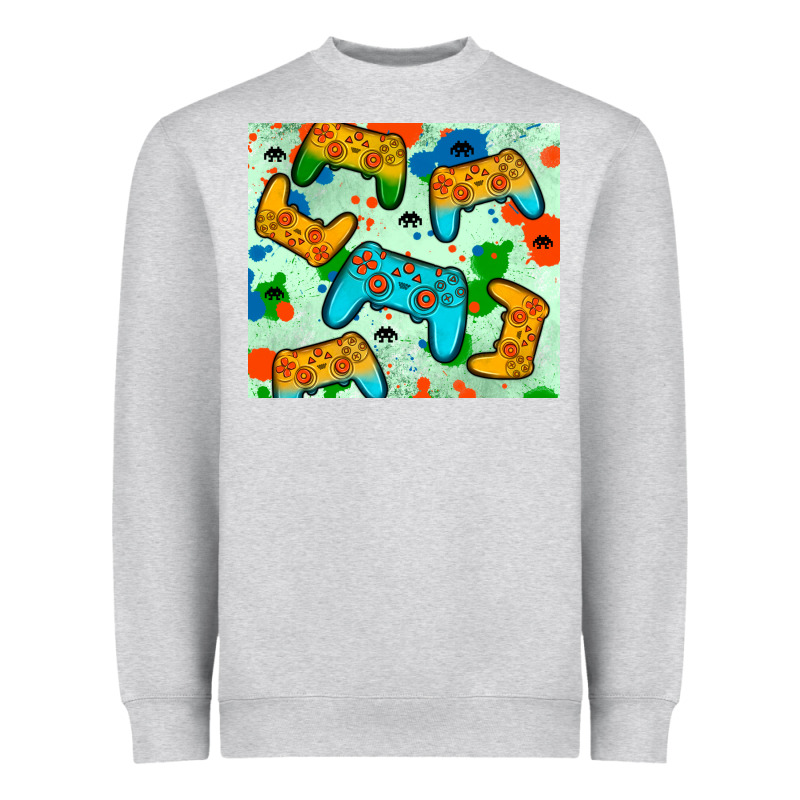 Gaming Controller Heavyweight Sweatshirt by JahusDesignShop | Teevron